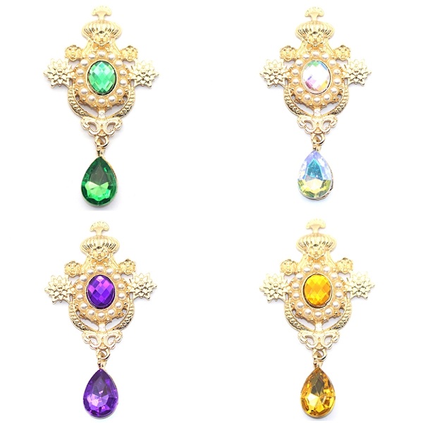 Vanndråpebrosjer Knapper Sy Alloy Button Decor Accessori - Perfet A4