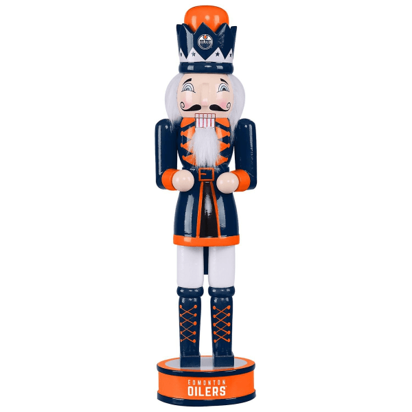 Edmonton Oilers NHL Nötknäppare Holzfigur 35cm - Perfet Multi