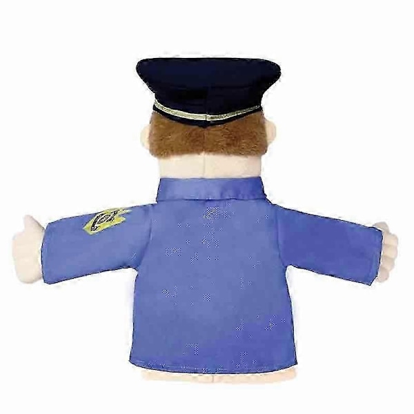 Blødt Plyslegetøj Hånddukke Sjove Dukker Legetøj Professionel Karakter Hånddukke - Perfekt police