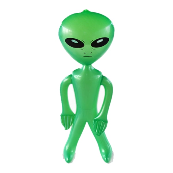 Jumbo Oppustelig Alien 3-pack - Alien Inflate Toy til børn - - Perfet Green