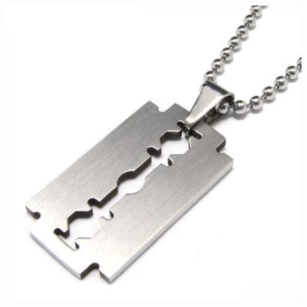 Kaulakoru - Partaterä | Partakoneen terä - painos | Unisex - täydellinen silver