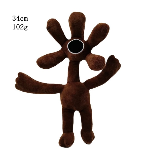 Rainbow Friends Plyschleksaksfigur Lila 53cm - Perfet brown 28cm