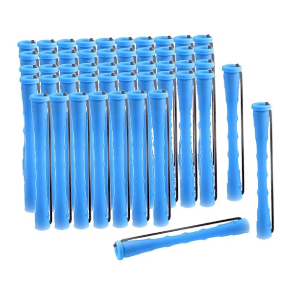 Kolde Permanentstænger til Hår Varmefrit Ruller Styling Frisørværktøj - Perfekt 50Pcs 0.9cm