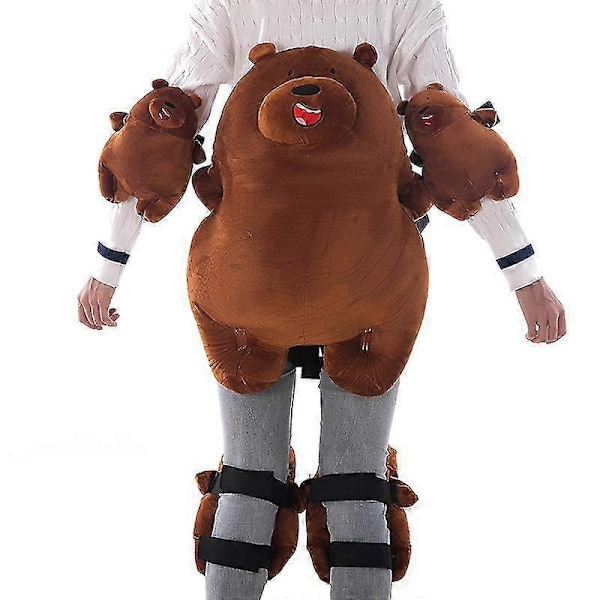 Skyddsredskap för skidåkning, skridskoåkning, snowboard - Söt sköldpaddsformad havsdyna - Perfekt Brown Adult Knee