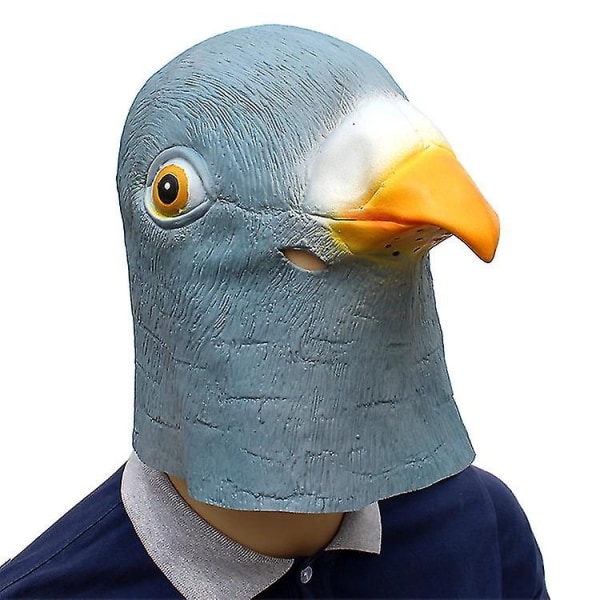 Pigeon Mask Cute Animal Latex Halloween Mask Dyre Costume Teater Mask Novelty Latex Masks - Perfet