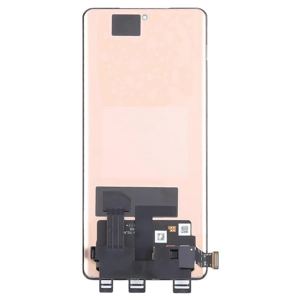 Kompatibel med OnePlus 12R CPH2609 AMOLED LCD-skærm med digitizer, komplet samling (sort) - Perfekt
