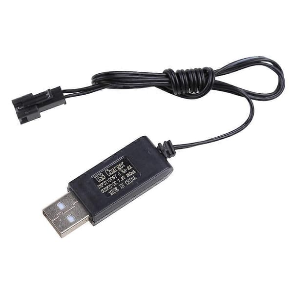 7.2V Ladekabel Fjernkontroll leketøy USB-ledning USB-lading Batterilader-Perfet