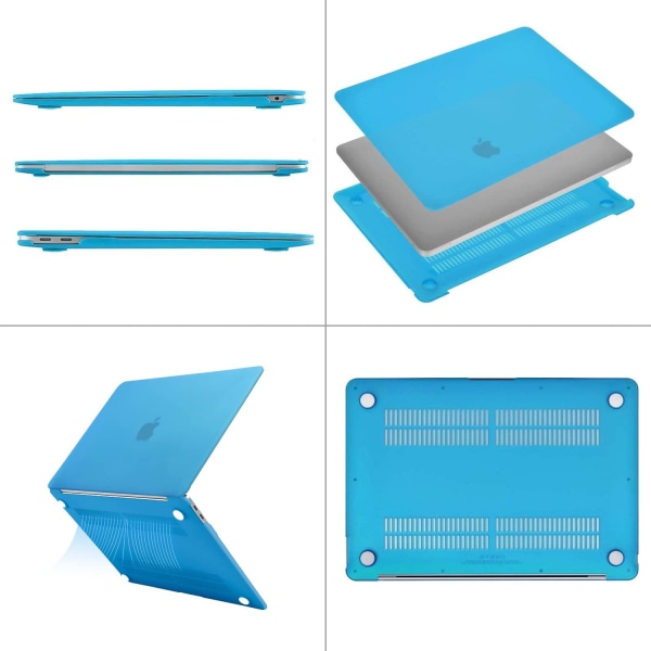 Case för MacBook Air 13 tum Case A2337 A2179, blå - Perfet