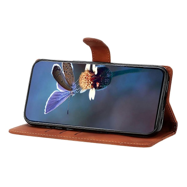 För Samsung Galaxy S24 Mobiltelefonfodral Tryckt PU Läder Plånboksställ Anti-fall Skyddsfodral-Perfet Style F