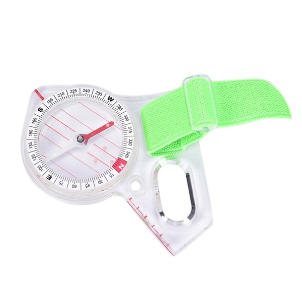 Tommelkompass Elite Konkurranse Orientering Compass Portable C - Perfet White
