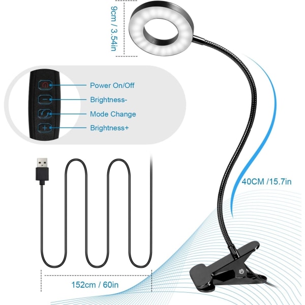 <p>ENERGIANSÄÄSTÖ JA SILMÄTURVALLISUUS: USB power LED-valot käyttävät - Perfet
