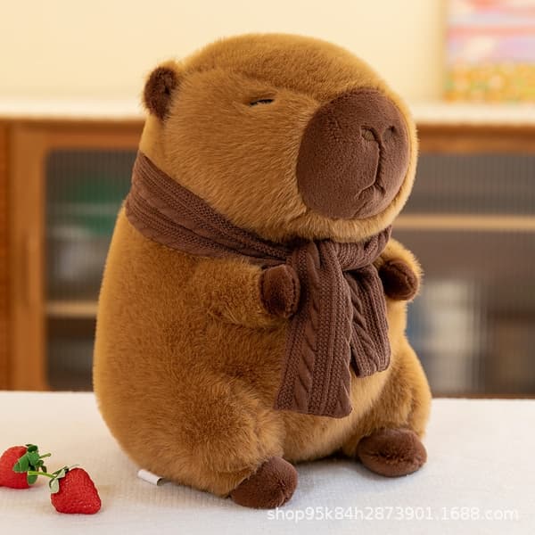 25cm/35cm/45cm Capybara Plyschleksak Söt Capybara Docka Simulation Capybara Gosedjur Kudde Docka Födelsedagspresent 25cm
