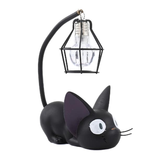 Kiki's Kat Natlampe til Børn Ghibli Kiki's Delivery Service Sort Kat Legetøjslampe Til - Perfekt A