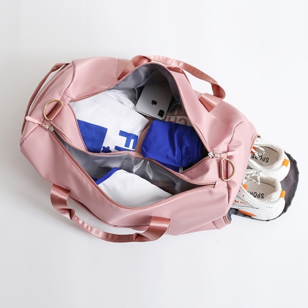 Gymnastiktasker, sportstasker til kvinder, multifunktionelle - Perfet Pink