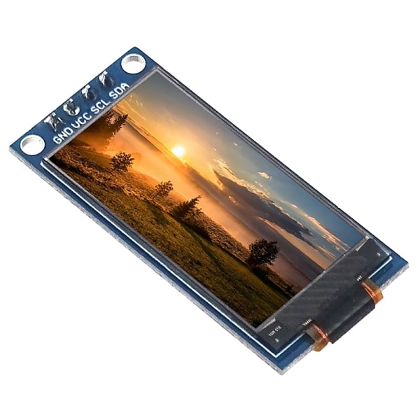 0,96 1,3 tommers OLED-skjerm 64×128 LCD-modul SH1107 LCD OLED Ve - Perfet 1.3in