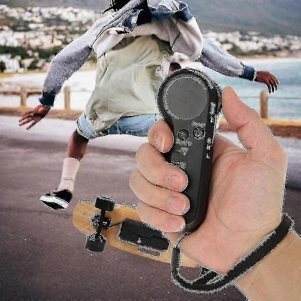 2,4 GHz Elektrisk Skateboardfjärrkontroll, universell Ersättningsfjärrkontroll för Elektrisk Fyrhjulig Skateboard Kompatibel med Elektriska Skateboards - Perfekt