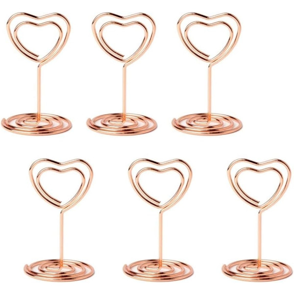 20stk Mini Bordkortholder Bord Antall Stativ Bordkortholder - Perfet