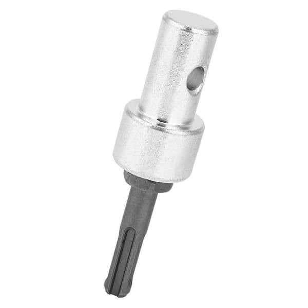 Rund skaft jordborr elektrisk borr adapter - 2 grop 2 spår - Perfekt