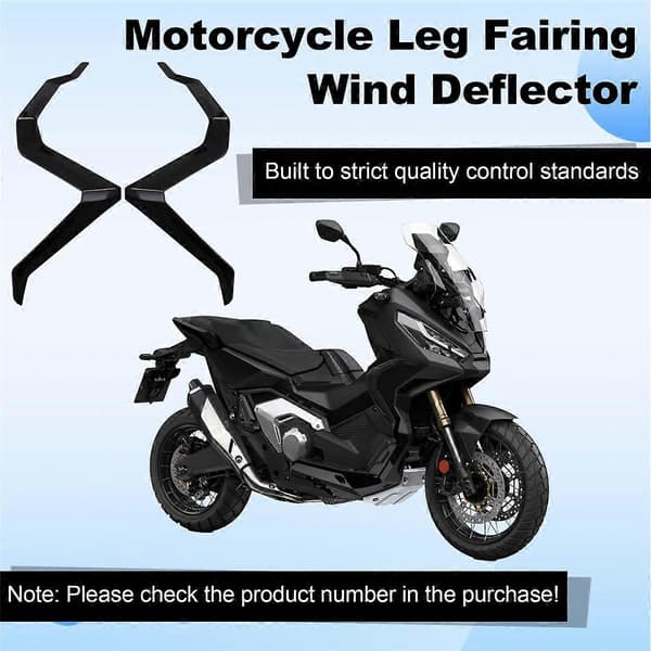 Motorcykel Vindafvisere Kompatible med Honda X-ADV 750 XADV 750 Sort-Perfekt