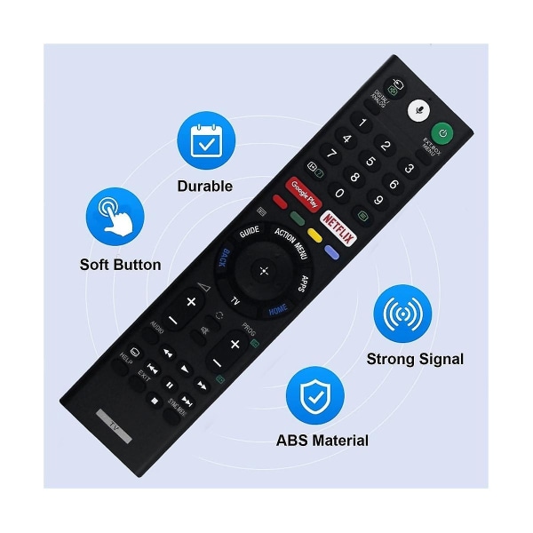 Rmf-tx310p Voice Replace Remote til Smart Tv A8g Series X75f Series X78f Series X83f Series X85f Se - Perfet