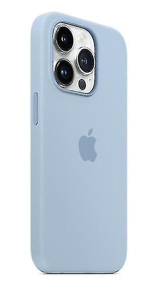 Silikone Telefon Cover Kompatibelt med Iphone 14pro-Perfekt Sky