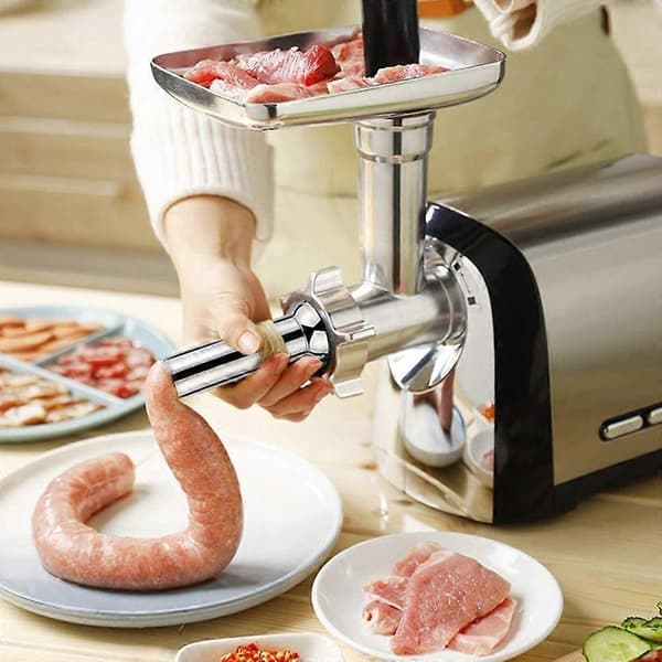 2 stk./sæt Pølsestopper Sæt Pølsetragt Tilbehør Rustfrit Stål Rør Tragtkøkkenværktøj - Perfekt