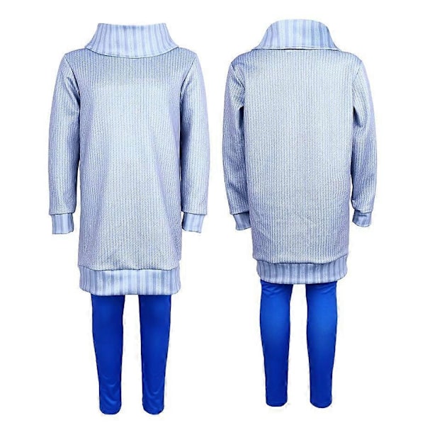 Insidan Ut 2 Cosplay Kostym Party Maskerad Jumpsuit Bodysuit-Perfekt Sadness 150