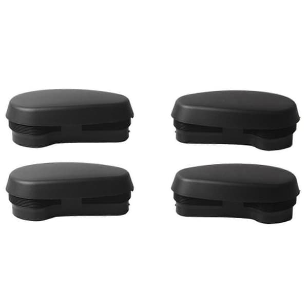 4 stk. Stangkapper 68044463AB Kompatibel med Ram 1500 2500 3500 2009-2022 Side Step Endekapper Part-Perfet