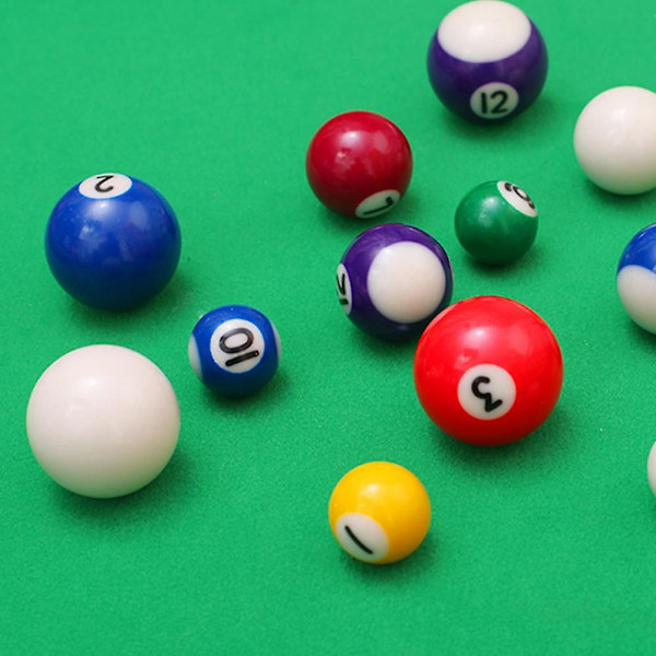 25mm børne billard bolde sæt 16 stk billard bolde sæt-perfet