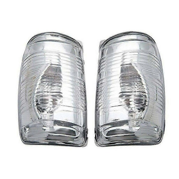 Nytt blinklysglass til sidespeil venstre/høyre passasjerside Passer for Ford Transit MK8-Perfekt clear left&right