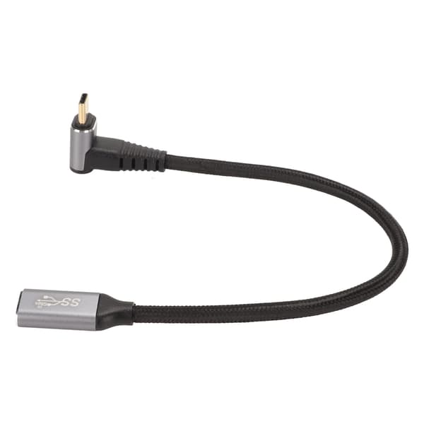 USB-C 31 hane-till-hona datakabel, stöder PD 100W snabbladdning, 10Gbps överföringshastighet, stöder 4K 60Hz upplösning, lämplig för spelkonsoler som