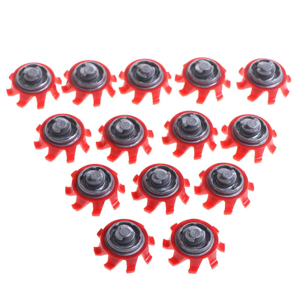 14x Red Golf Shoe Spikes Fast Twist Studs for Footjoy - Perfet