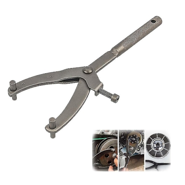 Justerbar svinghjulnøkkel, motorsykkel/sykkel clutch svinghjul, universalnøkkel skiftenøkkel reimhjul tannhjulholder låseverktøy - Perfekt