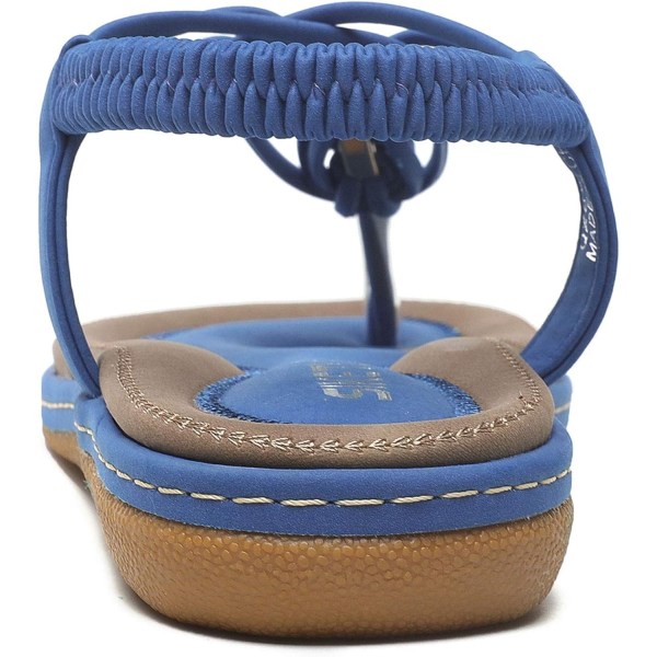 Sandals kvinnor sommar platta sandaler tåseparator skor - Perfet