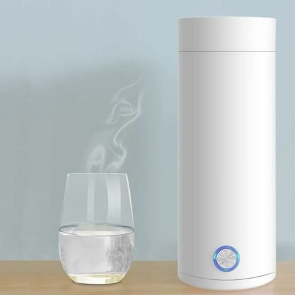 Elektrisk vannkoker, 400 ML reisevannkoker, 3 i 1 Mini - Perfet