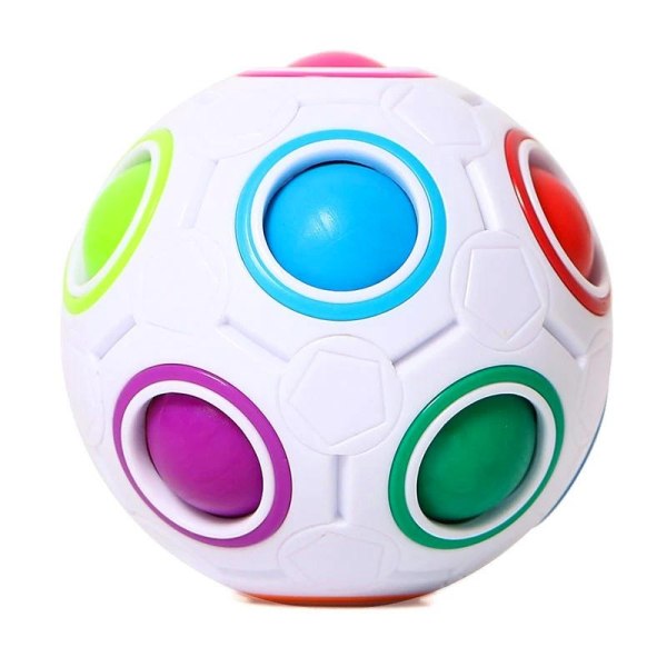 Fidget Ball - Rainbow Ball Magic Cube - Perfet multicolor