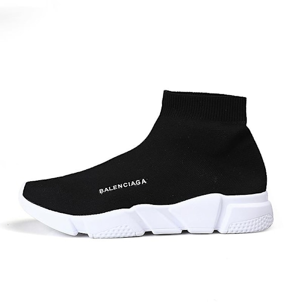 KIDENG Herre Sports Løpesko Lett Utendørs Sneakers 927-Perfet BlackWhite 45