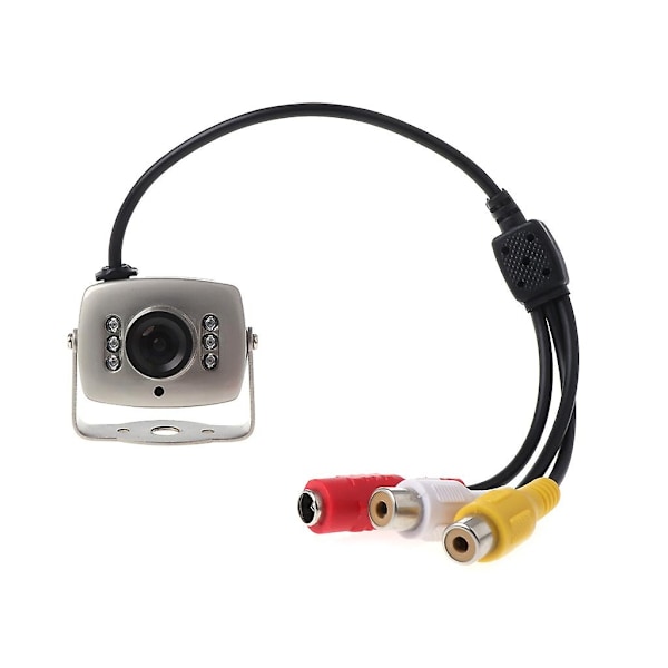 CCTV IR Trådbunden Mini Kamera Säkerhet Färg Natt för Vision Infraröd Videoinspelare-Perfet