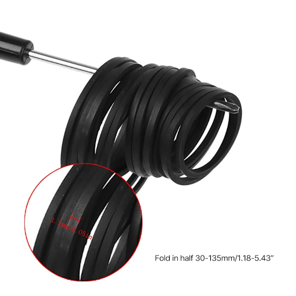 1,2 mm fyrkantsrem gummiremmar för skivdrivna kassettband Maskin fyrkantsrem - Perfet