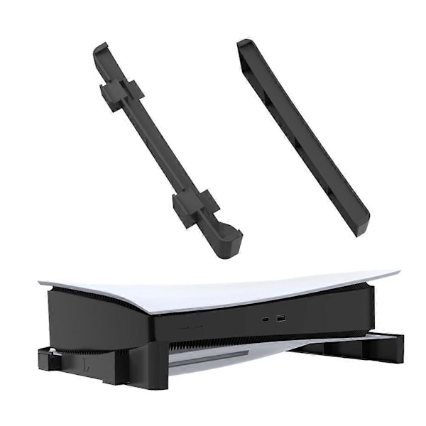 Stativ for PS5-konsoll, Horisontal Brakett Stativ for PS5, Base Stativ for Playstation 5 Disc & Digital Utgaver Tilbehør - Perfekt WHITE