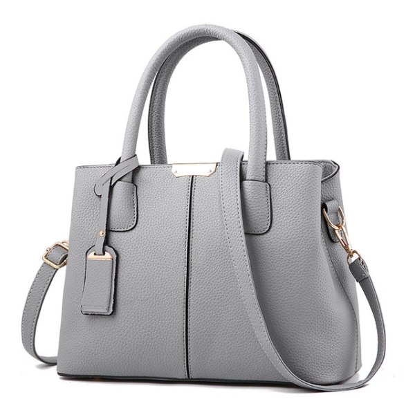 Crossbody-handväska för kvinnor, slitstark handväska med stor kapacitet - Perfet Grey