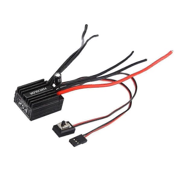 1x Flycolor Vanntett 25a Børsteløs Esc Rc Bil Elektronisk Hastighetskontroller - Perfekt