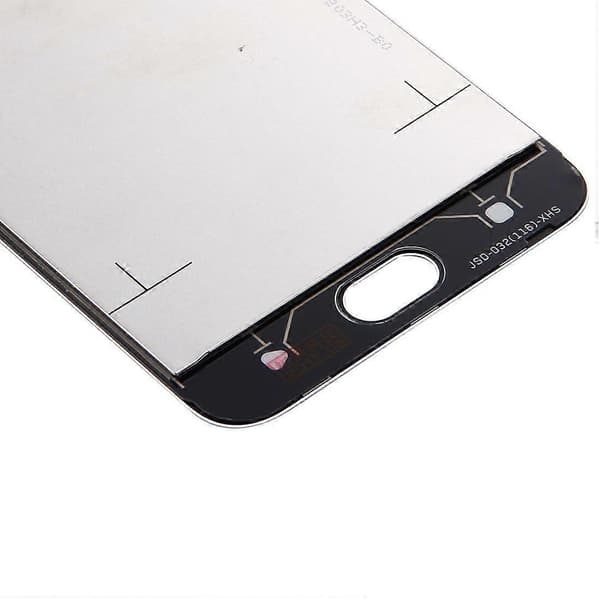 TFT LCD-skjerm kompatibel med OPPO A57 med digitaliserer, komplett montering - Perfekt White