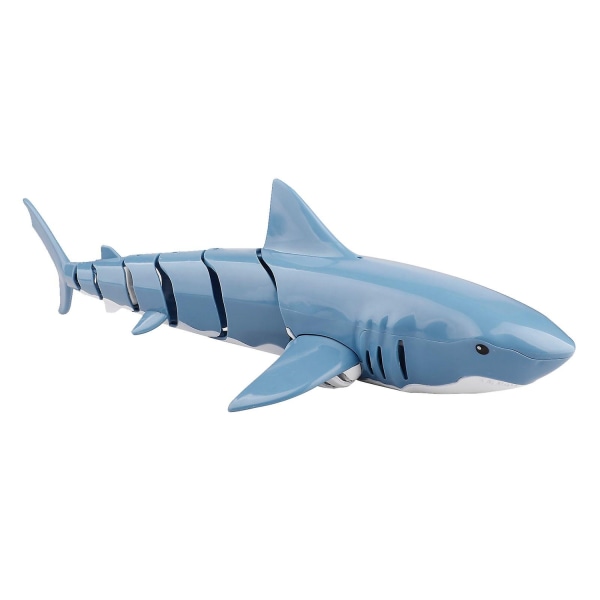 2,4 g fjernbetjening Shark Toy Racing Game Vandtæt højhastigheds julegave - Perfet Blue
