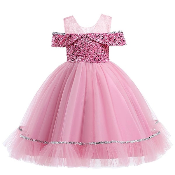 Klänning prinsessklänning balklänning rollspel - Perfekt Pink 170