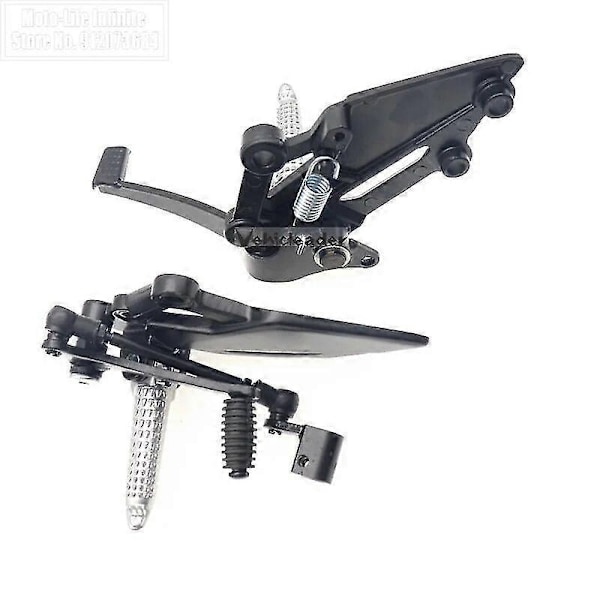 Motorcykel Forreste Fodstøtter Motorcykel Venstre Fodstøtte Gearskifte Pedal Kompatibel med Kawasaki Ninja 300/250/r Z250 Z300 Ex250 Ex300-Perfekt 1pc R Footbrake