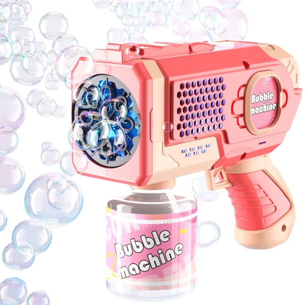 Bubble-maskin för barn är för bubbelleksaker utomhus - Perfet red