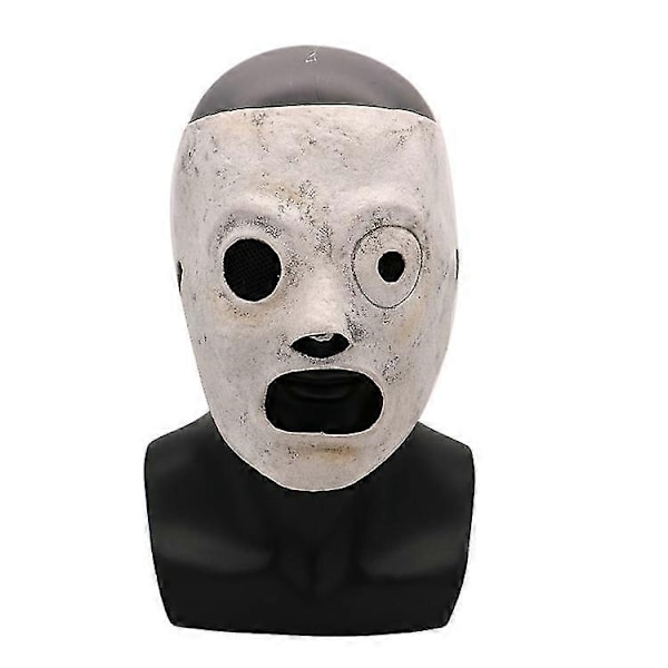 Slipknot Naamio Cosplay Halloween 7 tyyppiä, Slipknot Naamio Cosplay Pukutarvikkeet Aikuisten Halloween Lateksi Hopea-Täydellinen