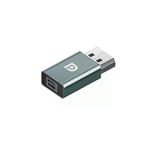 Alumiininen 4K Displayport Mini DP - HDMI-yhteensopiva adapteri 4K @60Hz 1080P Naaras-Uros Yhteensopiva PC:n Kannettavan Projektorin kanssa - Perfet Style A
