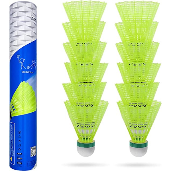 Badminton Badmintonbolde 12 stk. Badmintonbolde Badmintonbolde